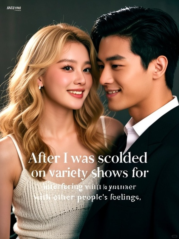  After I was scolded on variety shows for interfering with other people's feelings, 