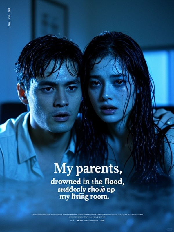 My parents, drowned in the flood, suddenly showed up in my living room. My parents, drowned in the flood, suddenly showed up in my living room.