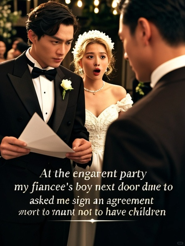 At the engagement party, my fiancee's boy next door asked me to sign an agreement not to have children At the engagement party, my fiancee's boy next door asked me to sign an agreement not to have children